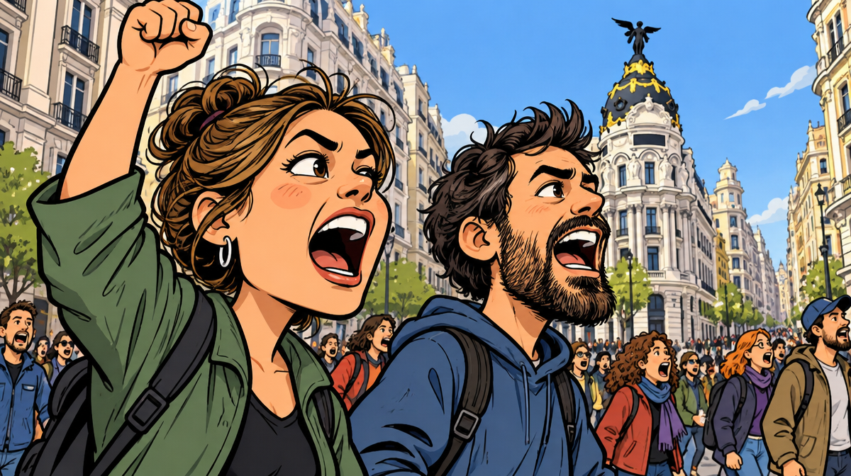"Miles" o "decenas de miles": la segunda Marcha por la Dignidad, según quién la cuente