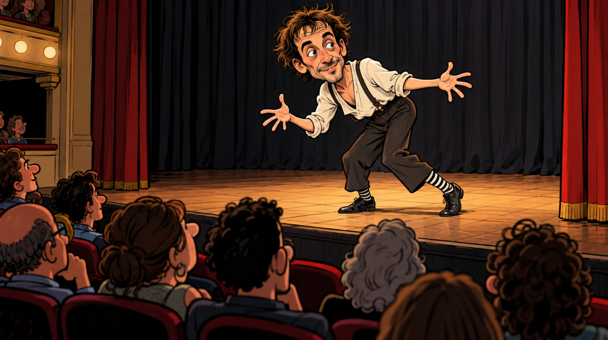 Oriol Pla, Premio Nacional de Teatro: el payaso al que el Emmy no bajó del escenario