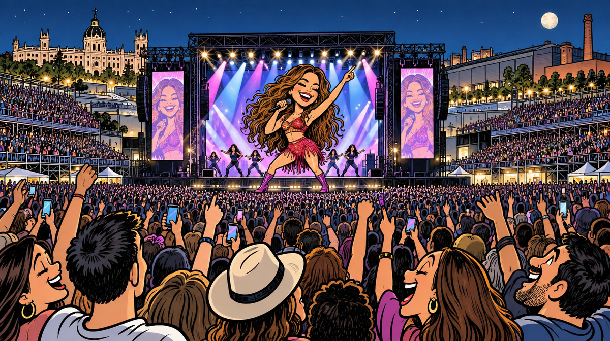 Shakira no ha venido a Madrid a dar un concierto: ha venido a convertirla en la capital latina de Europa