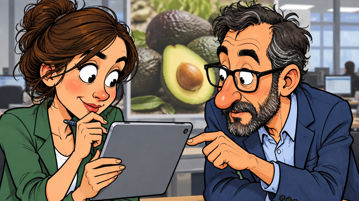 El aguacate, la fibra y la letra pequeña: qué dice la campaña, qué dicen los estudios y quién paga ambos
